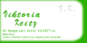 viktoria keitz business card